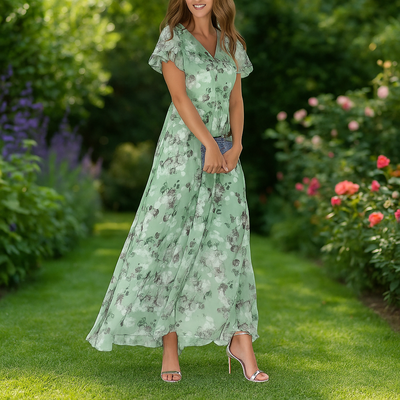 Natalie | Floral Maxi Dress