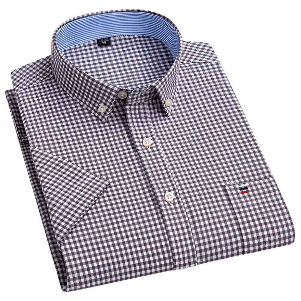 Logan | Gingham Check Shirt