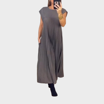 Kiara | Pleated Maxi Dress