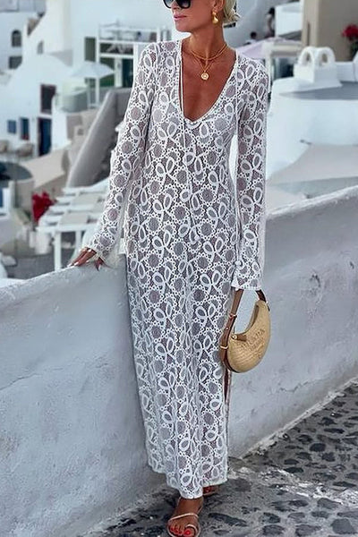 Juliet | Crochet Lace Maxi Dress