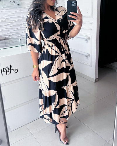 Elegant V-neck dress