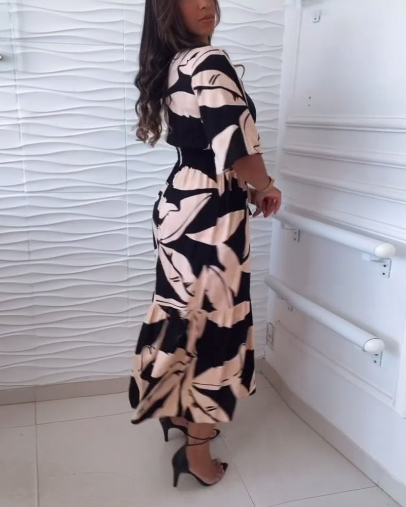 Elegant V-neck dress