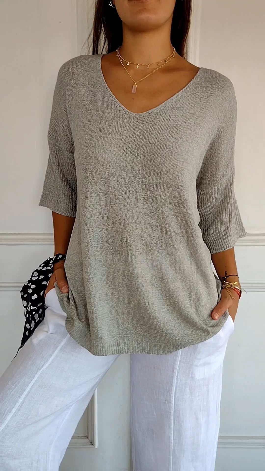 Phoebe | Loose Knit Top