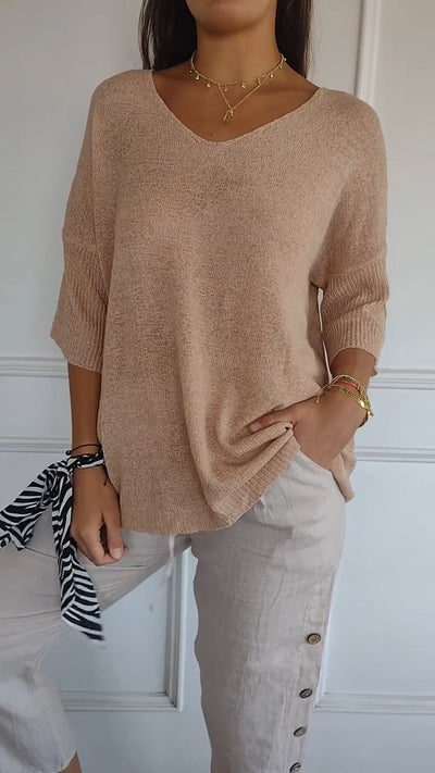Phoebe | Loose Knit Top