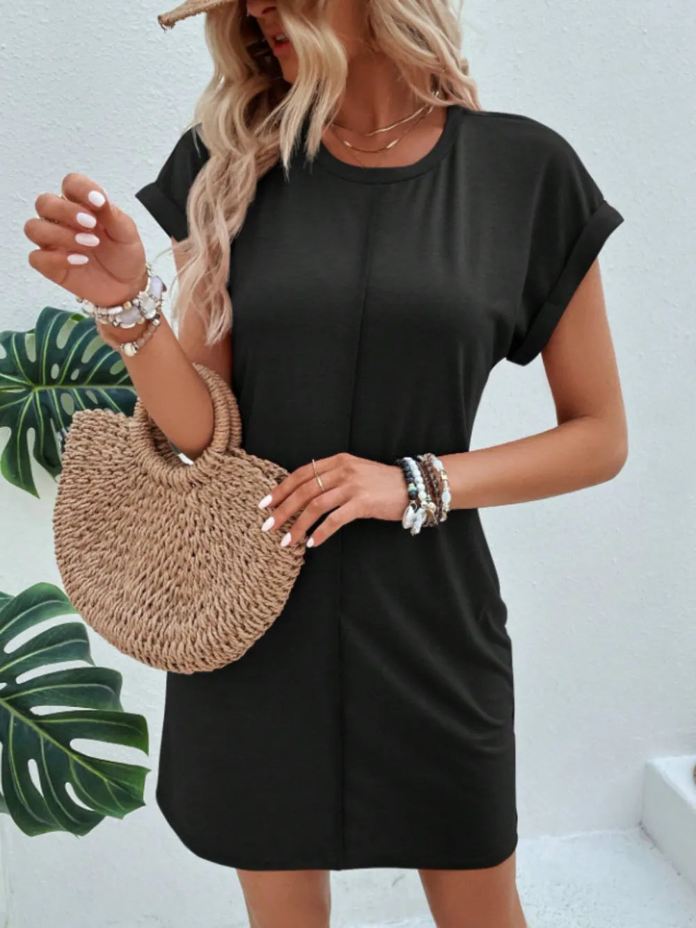 Casual T-Shirt Mini Dress