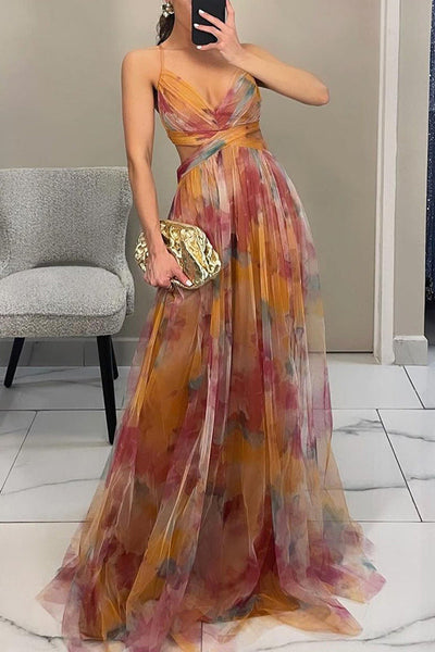 Moira™ - Elegant Maxi Dress with a Beautiful Floral Print