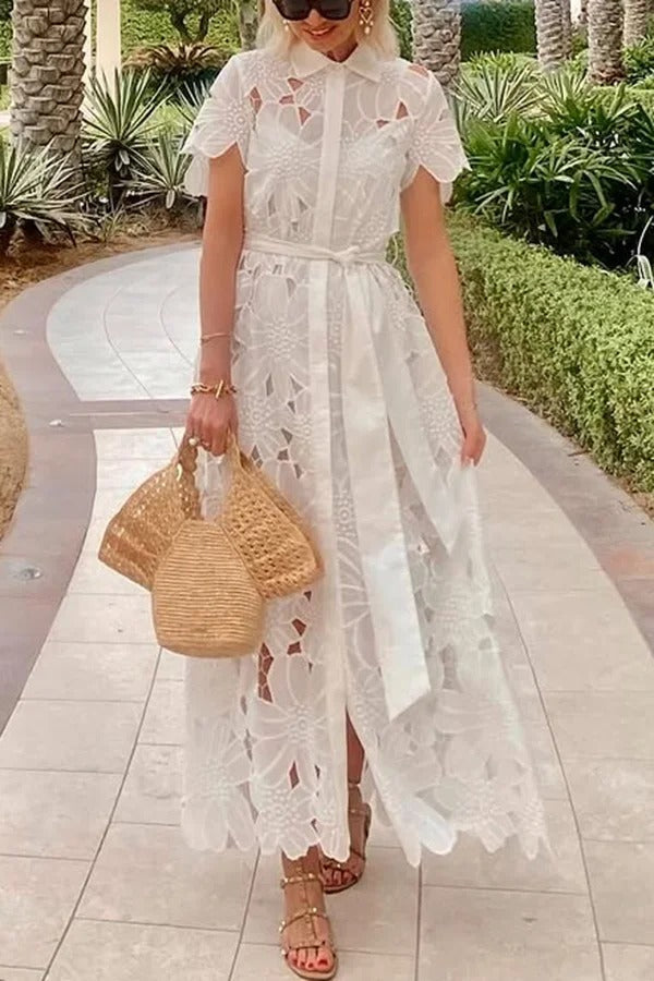 Jane | Lace Maxi Dress