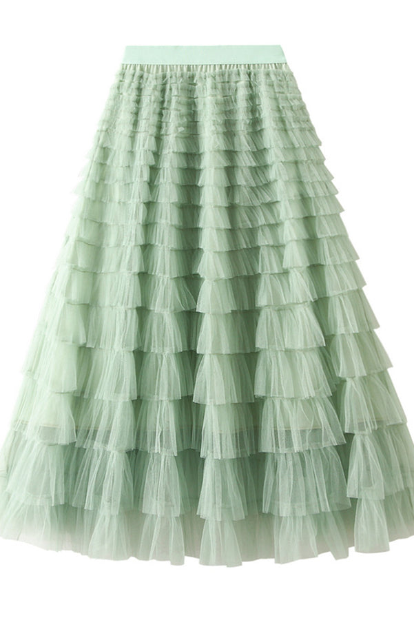 Blair | Tulle Maxi Skirt