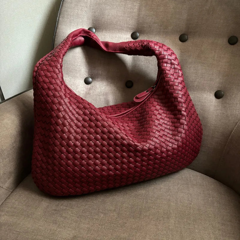 Woven Shoulder Bag