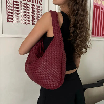 Woven Shoulder Bag