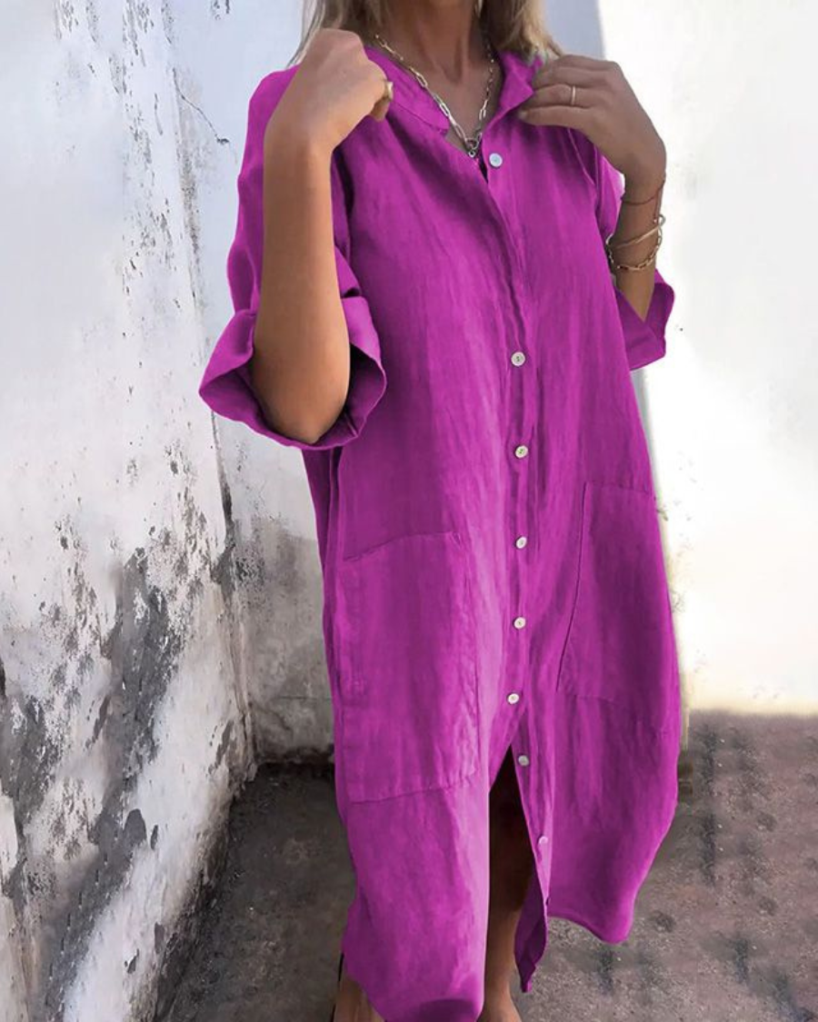 Valerie | Relaxed Shirt Dress