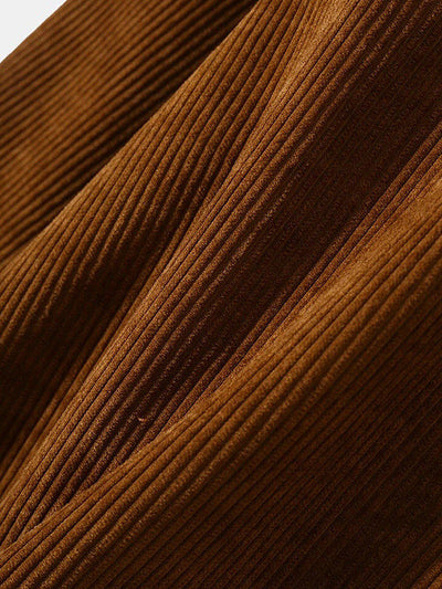 Casual Corduroy Long Sleeve