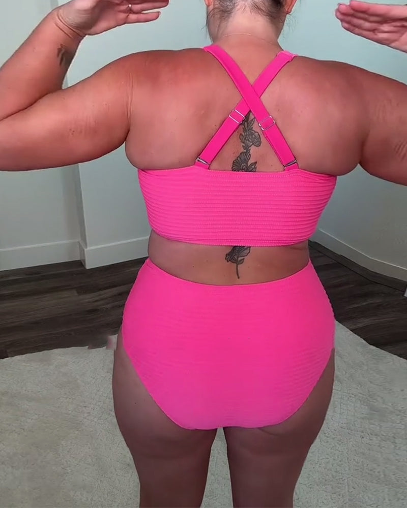 Amari | High Waisted Bikini Set