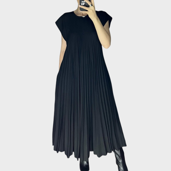 Kiara | Pleated Maxi Dress