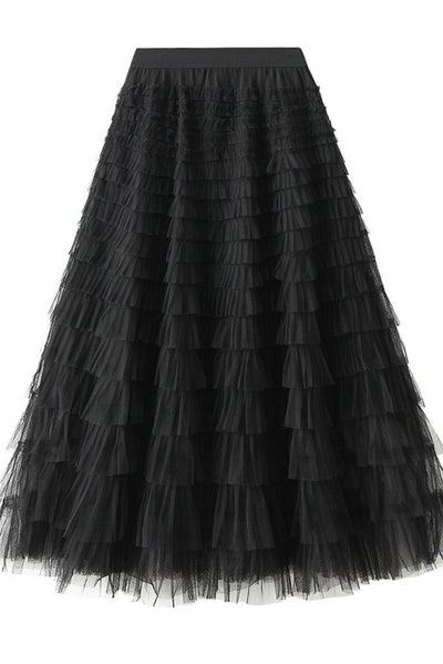 Blair | Tulle Maxi Skirt