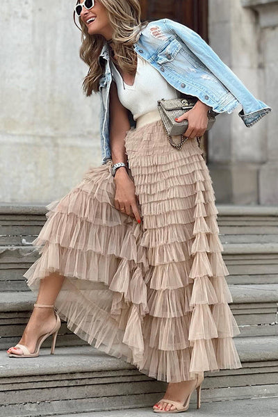 Blair | Tulle Maxi Skirt