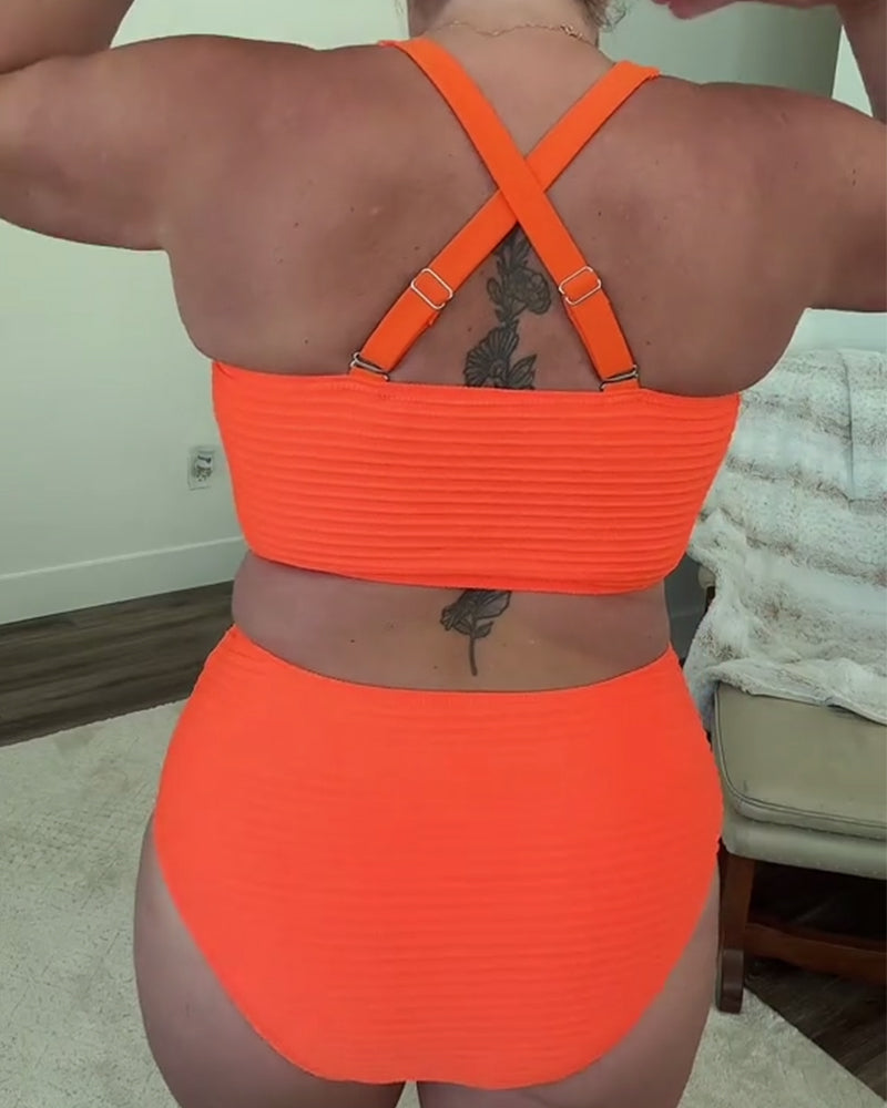 Amari | High Waisted Bikini Set