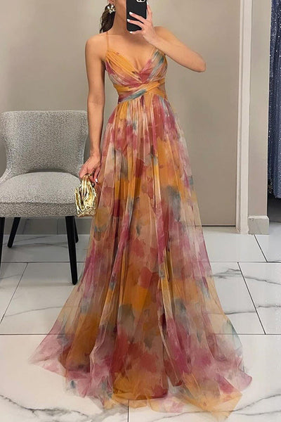 Moira™ - Elegant Maxi Dress with a Beautiful Floral Print