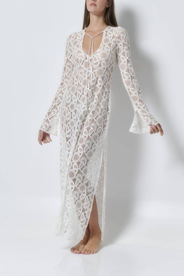 Juliet | Crochet Lace Maxi Dress
