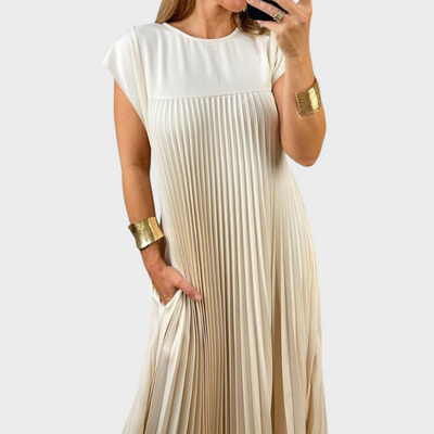 Kiara | Pleated Maxi Dress
