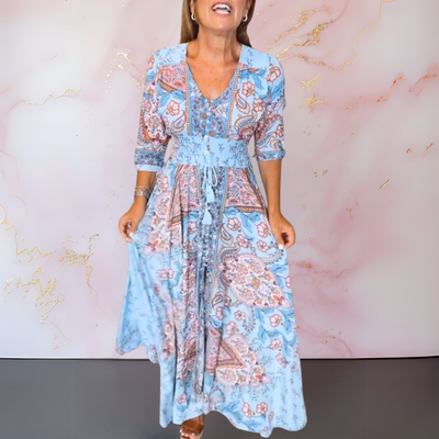Shuvee™ | Timeless V-neck summer dress