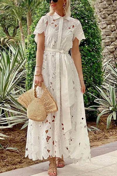 Jane | Lace Maxi Dress