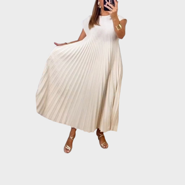Kiara | Pleated Maxi Dress
