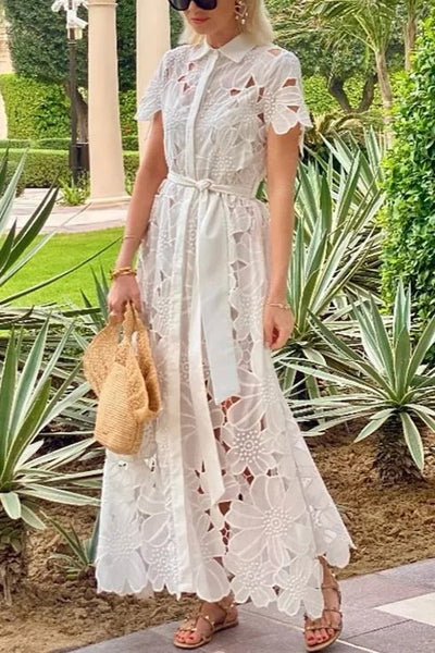 Jane | Lace Maxi Dress