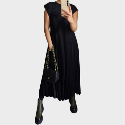 Kiara | Pleated Maxi Dress