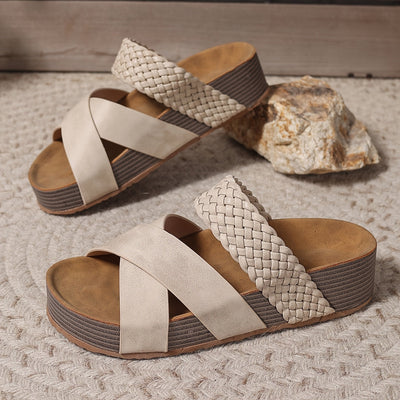 Ember | Woven Platform Sandals