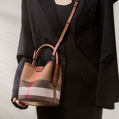 Classic Check Pattern Tote Bag