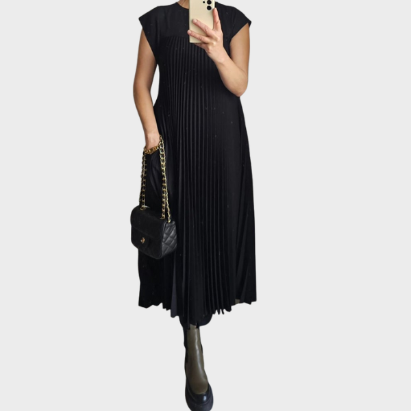 Kiara | Pleated Maxi Dress