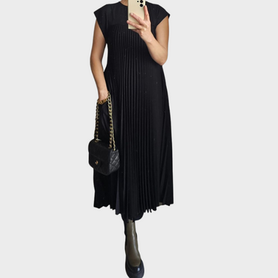Kiara | Pleated Maxi Dress