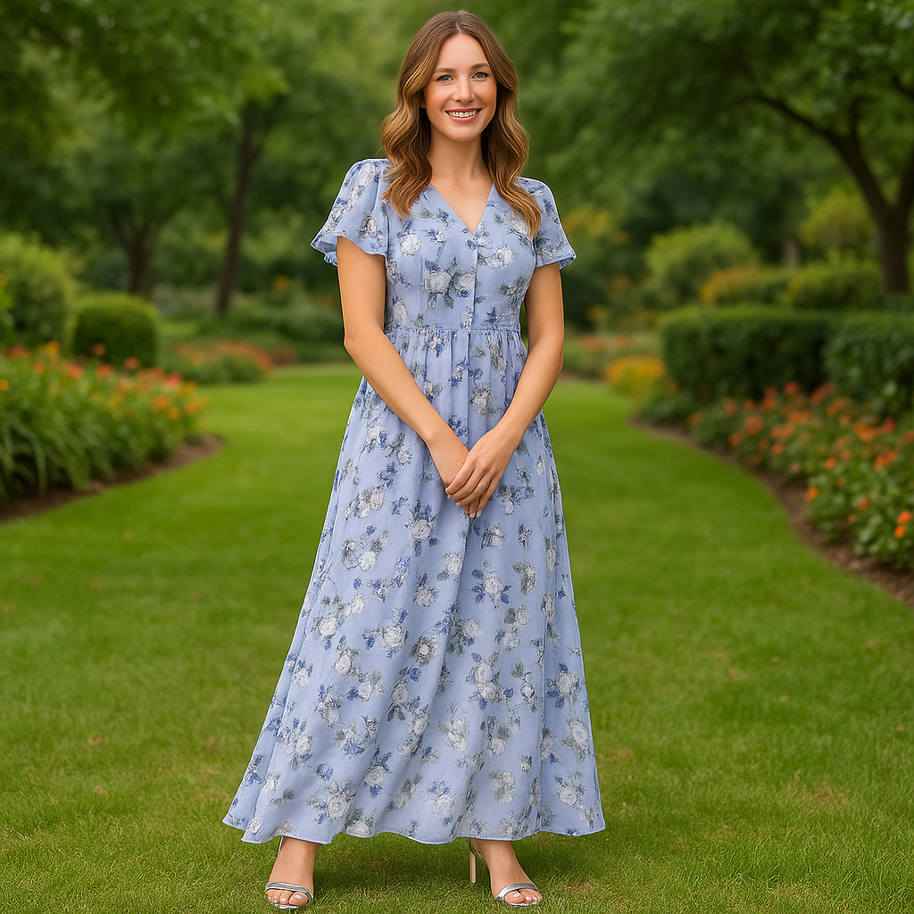 Natalie | Floral Maxi Dress