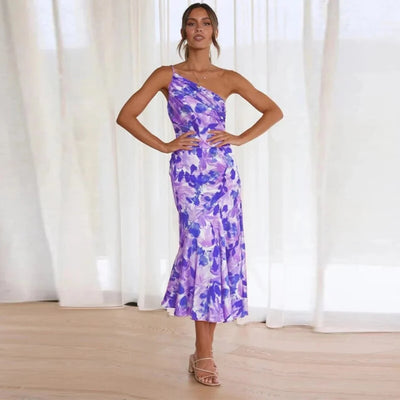 Elisse | One-shoulder Strap Dress