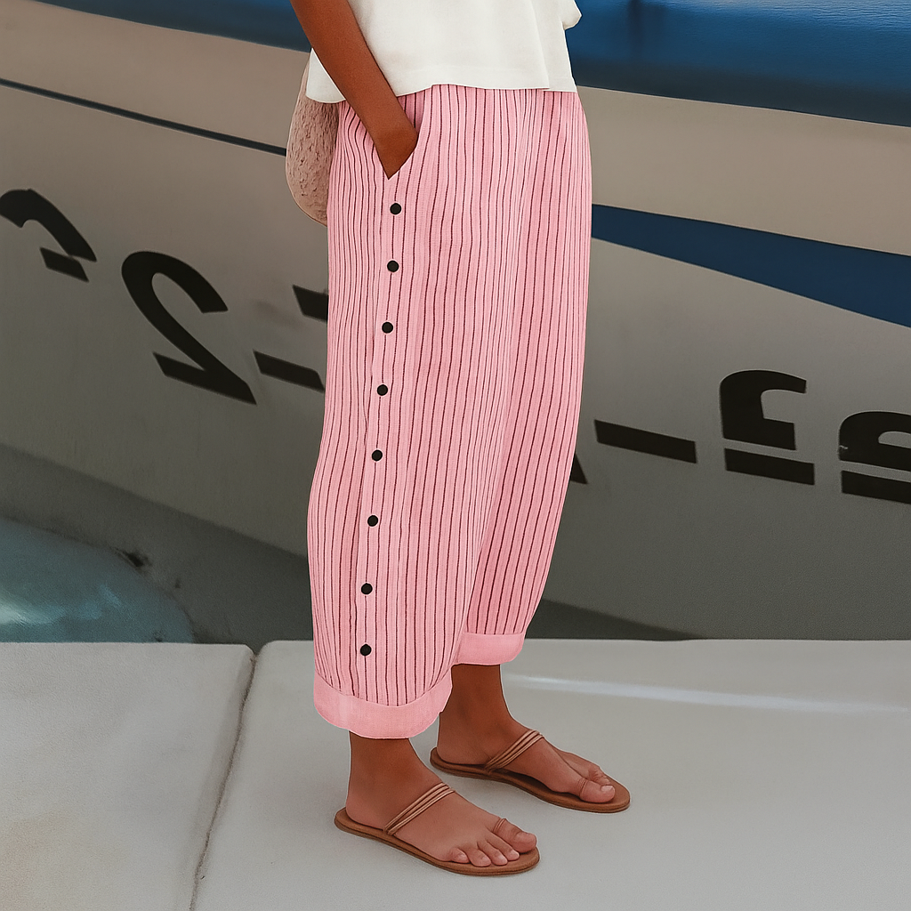 Josie Linen look Pants