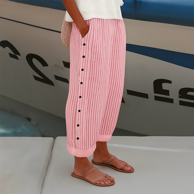Josie Linen look Pants