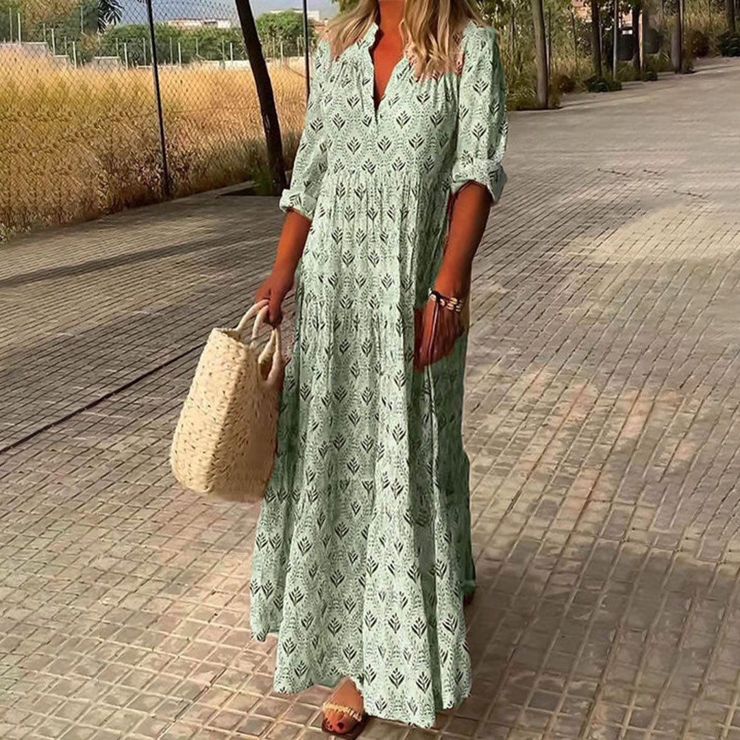 Brianna | Boho Maxi Dress