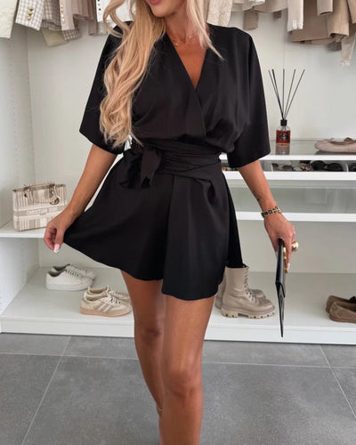 Ellen V-Neck Romper