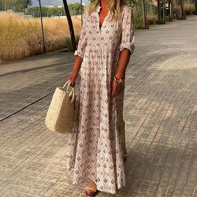 Brianna | Boho Maxi Dress