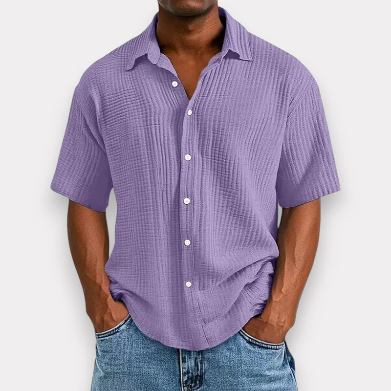 Joshua | Ribbed Short Sleeve