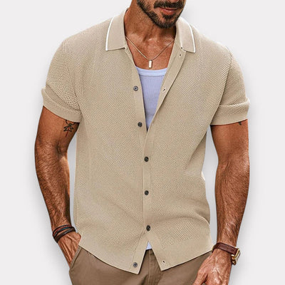 Kai | Knitted Polo Shirt