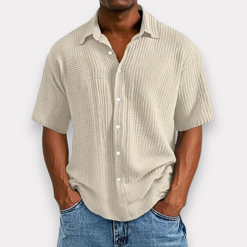 Joshua | Ribbed Short Sleeve