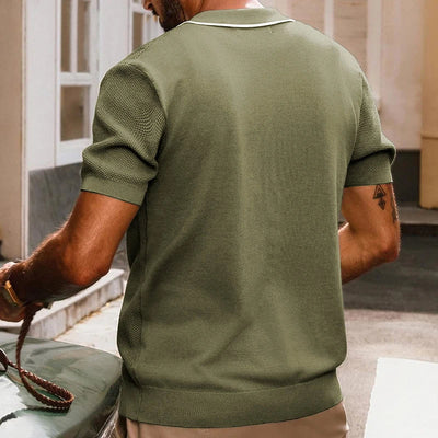 Kai | Knitted Polo Shirt
