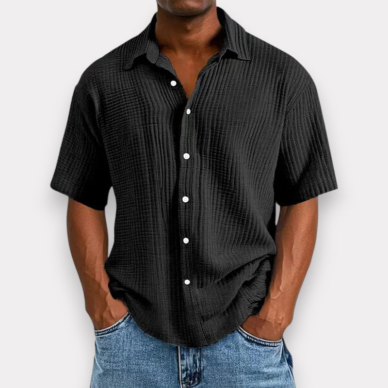 Joshua | Ribbed Short Sleeve