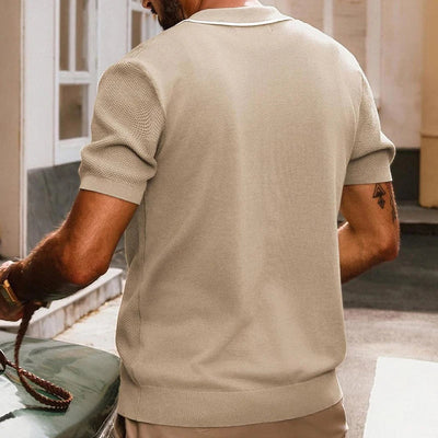 Kai | Knitted Polo Shirt
