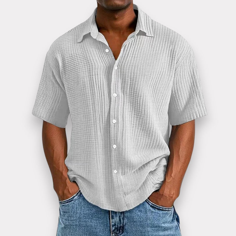 Joshua | Ribbed Short Sleeve