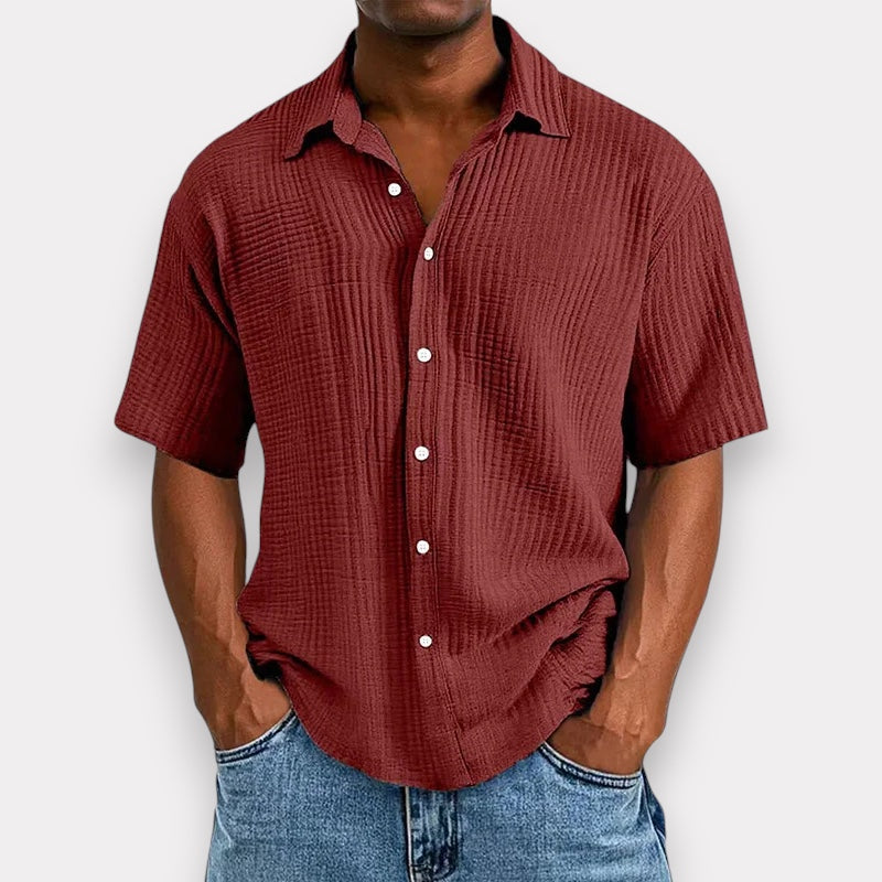 Joshua | Ribbed Short Sleeve