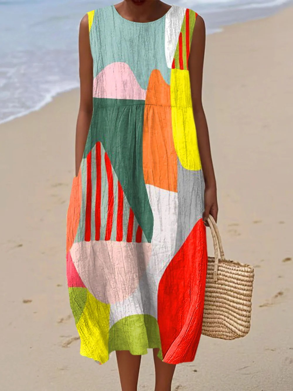 Faith | Abstract Print Midi