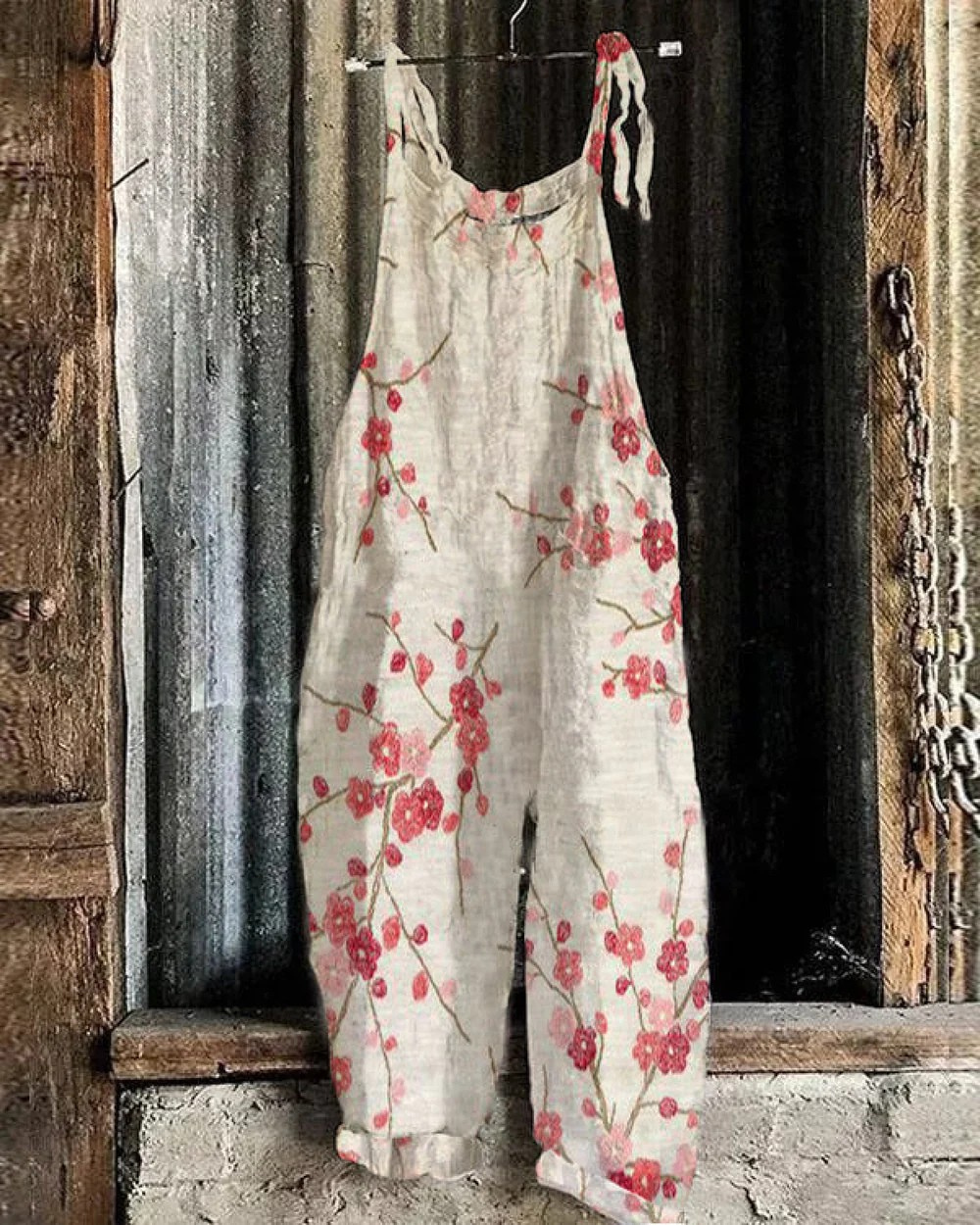 Florence | Floral Overalls